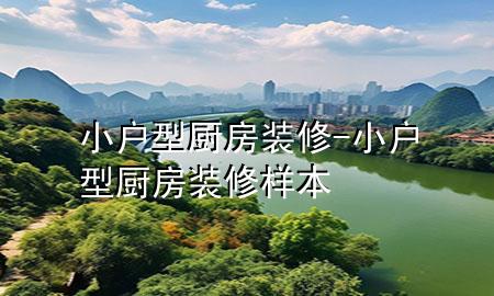 小戶(hù)型廚房裝修-小戶(hù)型廚房裝修樣本