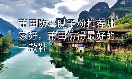 莆田防霉膩?zhàn)臃弁扑]哪家好，莆田仿得最好的一款鞋