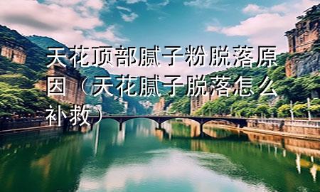 天花頂部膩子粉脫落原因（天花膩子脫落怎么補救）