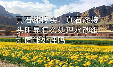 真石漆接頭，真石漆接頭明顯怎么處理水砂紙打磨能處理嗎