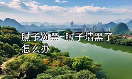 膩子粉 黑-膩子墻黑了怎么辦