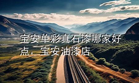 寶安單彩真石漆哪家好點，寶安油漆店