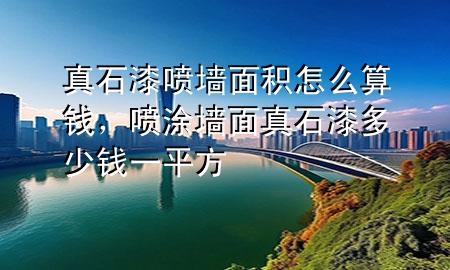 真石漆噴墻面積怎么算錢(qián)，噴涂墻面真石漆多少錢(qián)一平方