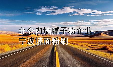 北侖內(nèi)墻膩?zhàn)臃燮髽I(yè)，寧波墻面粉刷