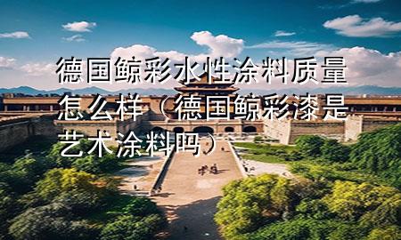 德國鯨彩水性涂料質(zhì)量怎么樣（德國鯨彩漆是藝術(shù)涂料嗎）