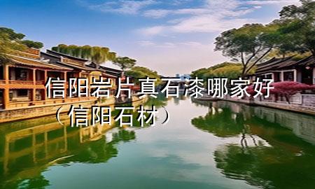 信陽巖片真石漆哪家好（信陽石材）