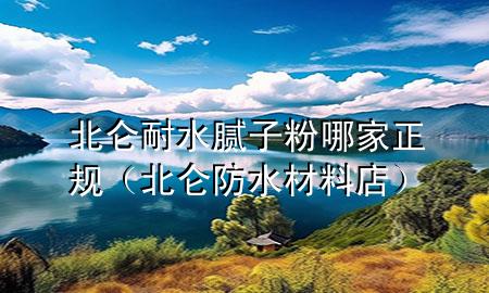 北侖耐水膩?zhàn)臃勰募艺?guī)（北侖防水材料店）