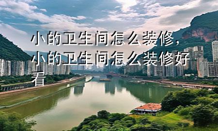 小的衛(wèi)生間怎么裝修，小的衛(wèi)生間怎么裝修好看