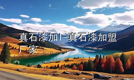 真石漆加I-真石漆加盟廠家