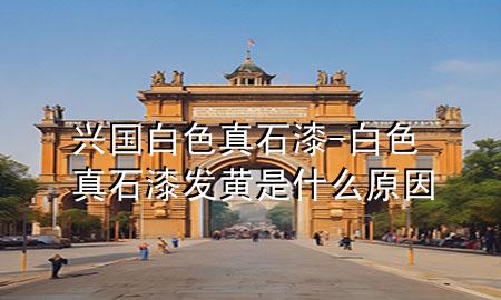 興國白色真石漆-白色真石漆發(fā)黃是什么原因