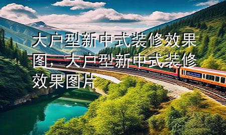 大戶型新中式裝修效果圖，大戶型新中式裝修效果圖片