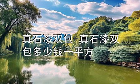 真石漆雙包-真石漆雙包多少錢一平方