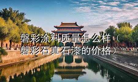 磐彩涂料質(zhì)量怎么樣（磐彩石真石漆的價格）