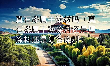 真石漆屬于輔材嗎（真石漆屬于薄涂料還是厚涂料還是復(fù)合涂料）