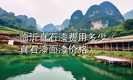 臨沂真石漆費(fèi)用多少（真石漆面漆價(jià)格）