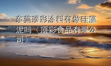 東莞頂彩涂料有做硅藻泥嗎（頂彩食品有限公司）