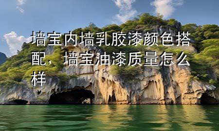 墻寶內(nèi)墻乳膠漆顏色搭配，墻寶油漆質(zhì)量怎么樣