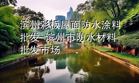 濱州彩板屋面防水涂料批發(fā)-濱州市防水材料批發(fā)市場(chǎng)