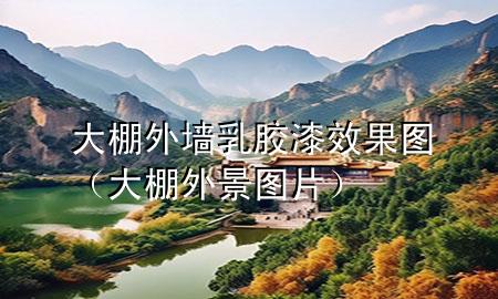 大棚外墻乳膠漆效果圖（大棚外景圖片）