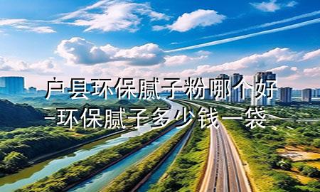 戶縣環(huán)保膩子粉哪個好-環(huán)保膩子多少錢一袋