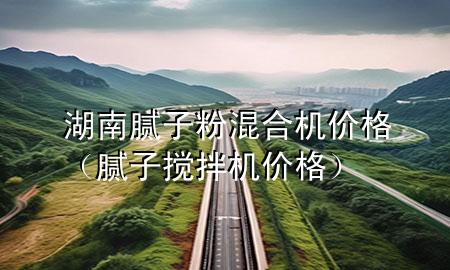 湖南膩子粉混合機價格（膩子攪拌機價格）