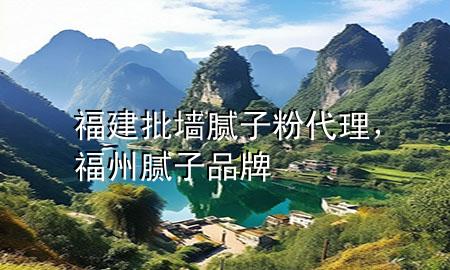 福建批墻膩子粉代理，福州膩子品牌