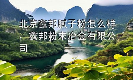 北京鑫邦膩?zhàn)臃墼趺礃?，鑫邦粉末冶金有限公?>
             </div>
             <!--文章無(wú)圖的情況下插入一張圖片end-->
              
      <p>大家好，今天小編關(guān)注到一個(gè)比較有意思的話(huà)題，就是關(guān)于北京鑫邦膩?zhàn)臃墼趺礃拥膯?wèn)題，于是小編就整理了4個(gè)相關(guān)介紹北京鑫邦膩?zhàn)臃墼趺礃拥慕獯?，讓我們一起看看吧?/p><ol type=