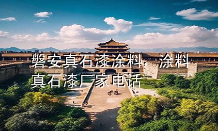 磐安真石漆涂料，涂料真石漆廠家電話