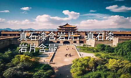 真石漆含巖片，真石漆巖片含量