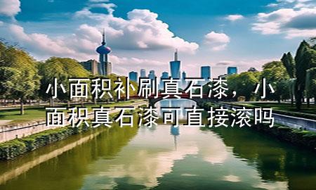 小面積補(bǔ)刷真石漆，小面積真石漆可直接滾嗎