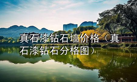 真石漆鉆石墻價格（真石漆鉆石分格圖）