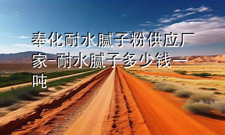 奉化耐水膩?zhàn)臃酃?yīng)廠家-耐水膩?zhàn)佣嗌馘X一噸