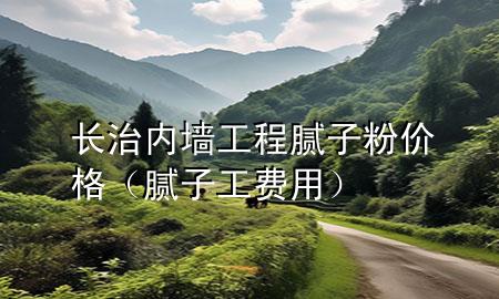 長治內(nèi)墻工程膩?zhàn)臃蹆r格（膩?zhàn)庸べM(fèi)用）