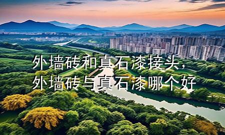 外墻磚和真石漆接頭，外墻磚與真石漆哪個好