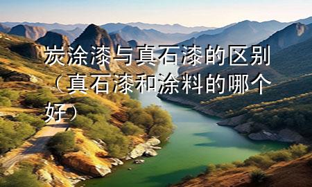 炭涂漆與真石漆的區(qū)別（真石漆和涂料的哪個好）