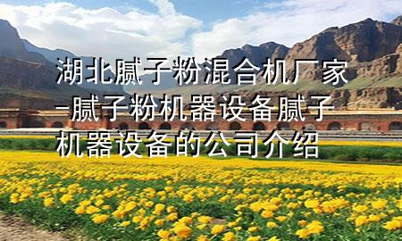 湖北膩?zhàn)臃刍旌蠙C(jī)廠家-膩?zhàn)臃蹤C(jī)器設(shè)備膩?zhàn)訖C(jī)器設(shè)備的公司介紹