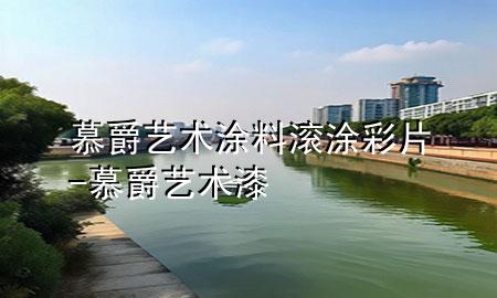 慕爵藝術涂料滾涂彩片-慕爵藝術漆