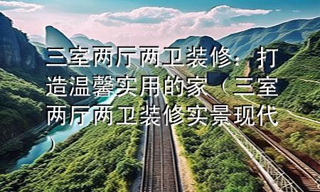 三室兩廳兩衛(wèi)裝修：打造溫馨實(shí)用的家（三室兩廳兩衛(wèi)裝修實(shí)景 現(xiàn)代）