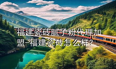 福建瓷磚膩子粉代理加盟-福建瓷磚怎么樣?