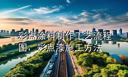 彩點涂料制作工藝流程圖，彩點漆施工方法