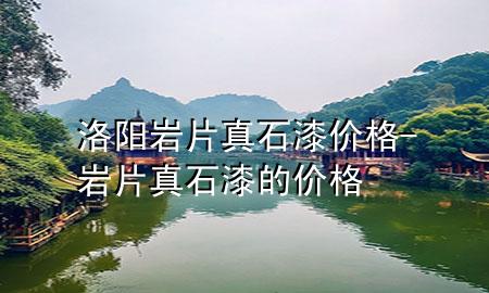 洛陽(yáng)巖片真石漆價(jià)格-巖片真石漆的價(jià)格