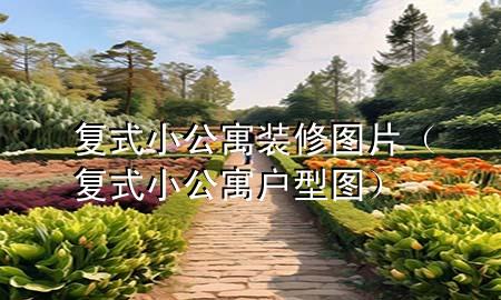 復(fù)式小公寓裝修圖片（復(fù)式小公寓戶型圖）