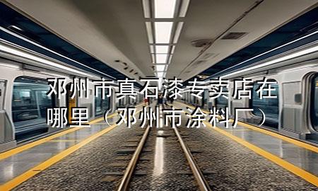 鄧州市真石漆專賣店在哪里（鄧州市涂料廠）