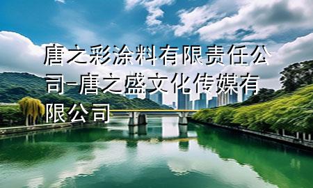 唐之彩涂料有限責(zé)任公司-唐之盛文化傳媒有限公司