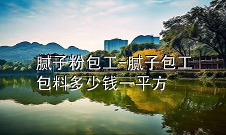 膩?zhàn)臃郯?膩?zhàn)影ぐ隙嗌馘X(qián)一平方