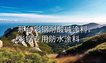 邢臺(tái)彩鋼耐酸堿涂料，彩鋼專用防水涂料