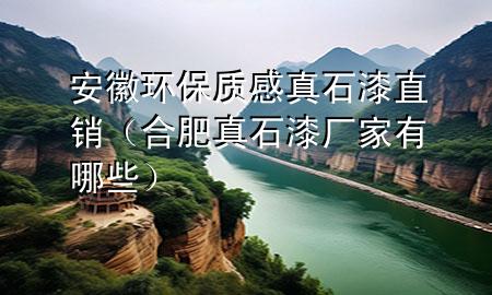 安徽環(huán)保質(zhì)感真石漆直銷（合肥真石漆廠家有哪些）