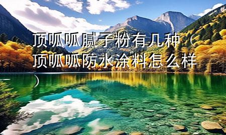 頂呱呱膩?zhàn)臃塾袔追N（頂呱呱防水涂料怎么樣）