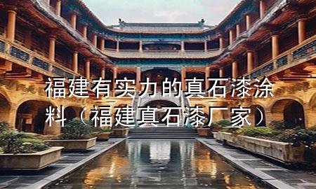 福建有實(shí)力的真石漆涂料（福建真石漆廠家）