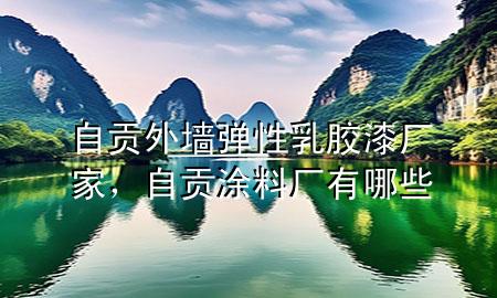 自貢外墻彈性乳膠漆廠家，自貢涂料廠有哪些